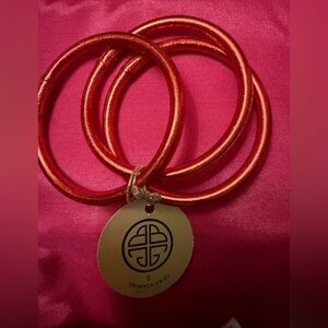 Crimson All Weather Bangles